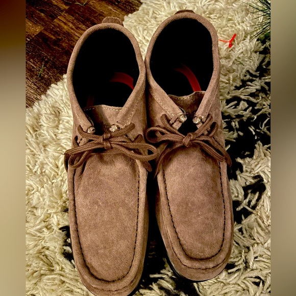 Hush Puppies Men's Aquaice Wallaboot Tan Chukka Boot size 7.5 - Picture 1 of 4